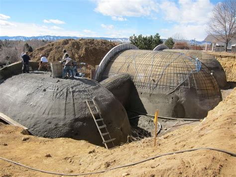 underground earth shielded homes